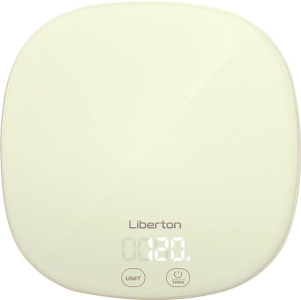 Ваги кухонні Liberton LKS-0718 10 кг білі Ваги кухонні Liberton LKS-0718 10 кг білі