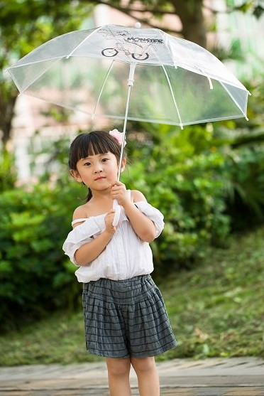Парасолька дитяча складана WK mini Umbrella WT-U06-transparent прозора Парасолька дитяча складана WK mini Umbrella WT-U06-transparent прозора