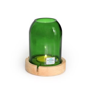Свічник Mazhura mz730659 11 см зеленый Свічник Mazhura mz730659 11 см зеленый