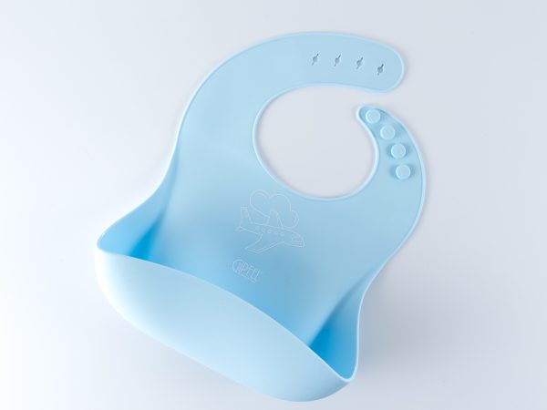Слюнявчик силіконовий Gipfel GP-0342 27х21 см блакитний Слюнявчик силіконовий Gipfel GP-0342 27х21 см блакитний