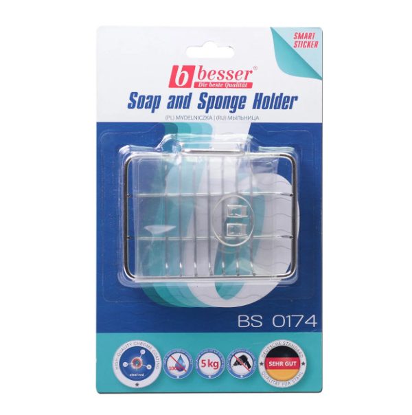 Мильниця Besser KM-0174 11,5х8,5х2 см Мильниця Besser KM-0174 11,5х8,5х2 см