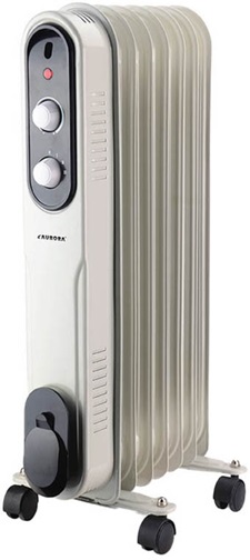 Обігрівач масляний Aurora 051AU 1500 Вт білий Обігрівач масляний Aurora 051AU 1500 Вт білий
