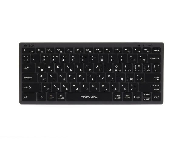Клавіатура бездротова A4Tech FX61USB(Grey) сіра Клавіатура бездротова A4Tech FX61USB(Grey) сіра