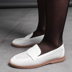 Мокасіни жіночі Fashion Stella 3577 36 розмір 23,5 см Білий Мокасіни жіночі Fashion Stella 3577 36 розмір 23,5 см Білий
