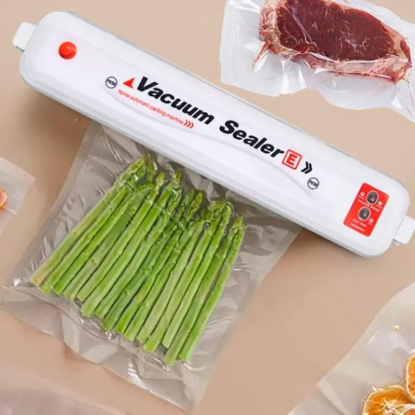 Вакууматор із пакетами Vacuum Sealer E ZWPA-001-orange 90 Вт помаранчевий Вакууматор із пакетами Vacuum Sealer E ZWPA-001-orange 90 Вт помаранчевий