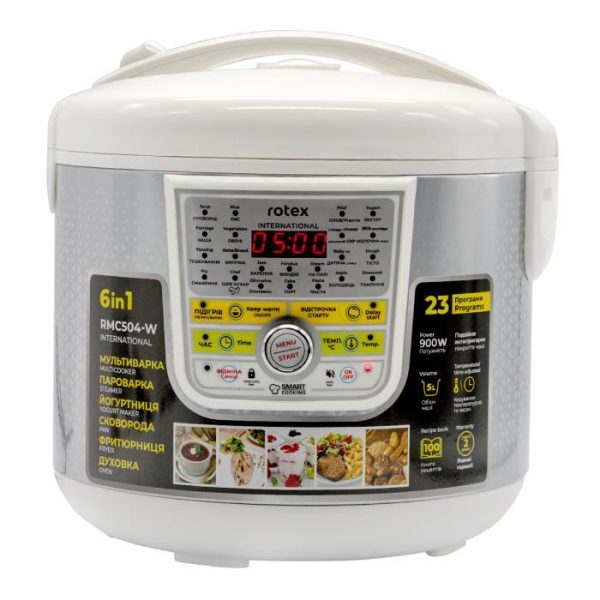 Мультиварка Rotex International RMС504-W 900 Вт Мультиварка Rotex International RMС504-W 900 Вт