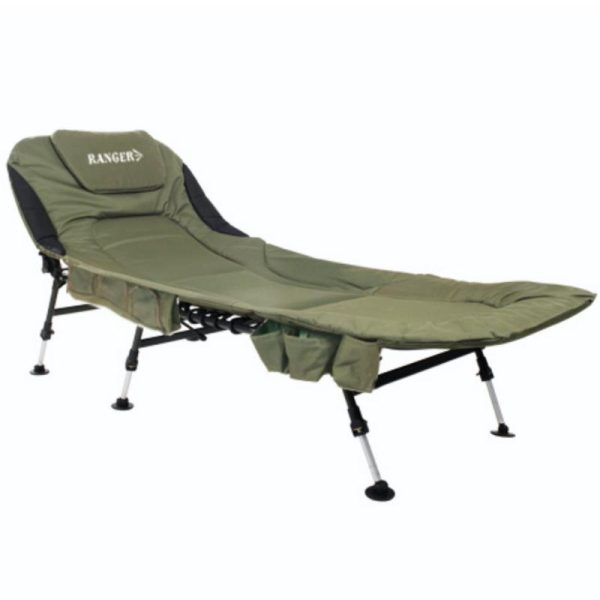 Карпова розкладачка Ranger Campfeuer RA-5507 30-40х200х85 см зелена