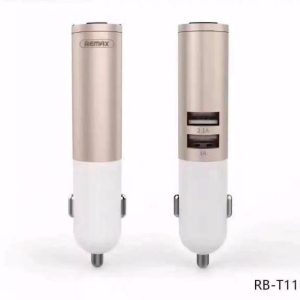 Гарнітура-зарядка Remax bluetooth RB-Т11С gold Гарнітура-зарядка Remax bluetooth RB-Т11С gold