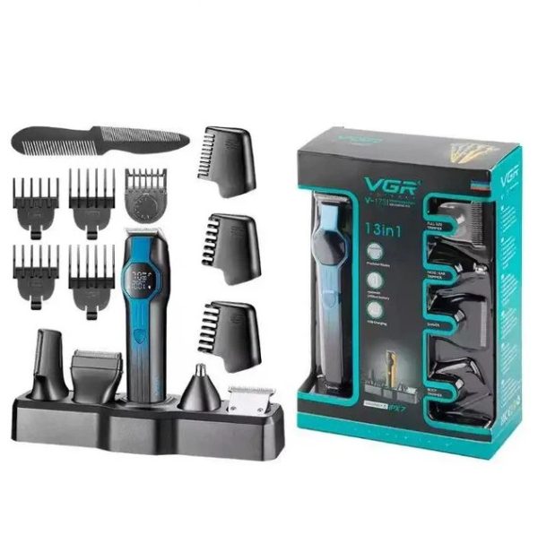 Машинка для стрижки VGR V-173 BLUE синя Машинка для стрижки VGR V-173 BLUE синя