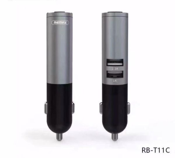 Гарнітура-зарядка Remax bluetooth RB-Т11С black Гарнітура-зарядка Remax bluetooth RB-Т11С black