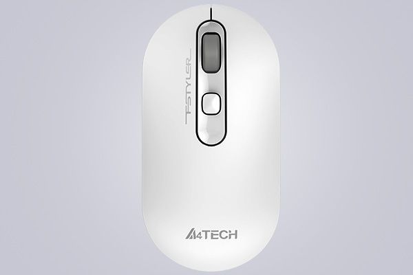 Миша комп'ютерна бездротова A4Tech Fstyler FG20 White біла