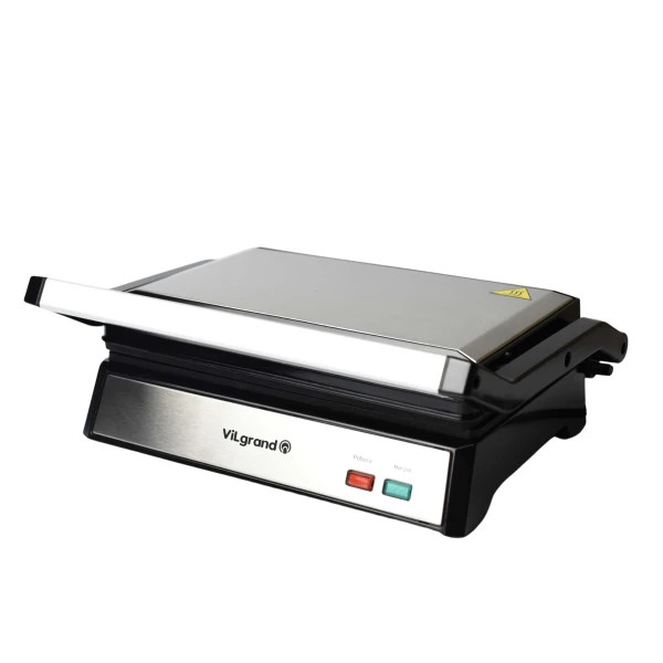 Гриль контактний Vilgrand VSG 1611 1600 Вт сріблястий Гриль контактний Vilgrand VSG 1611 1600 Вт сріблястий
