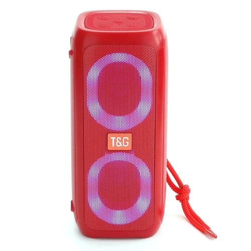 Колонка портативна Bluetooth T&G TG333 червона червона Колонка портативна Bluetooth T&G TG333 червона червона