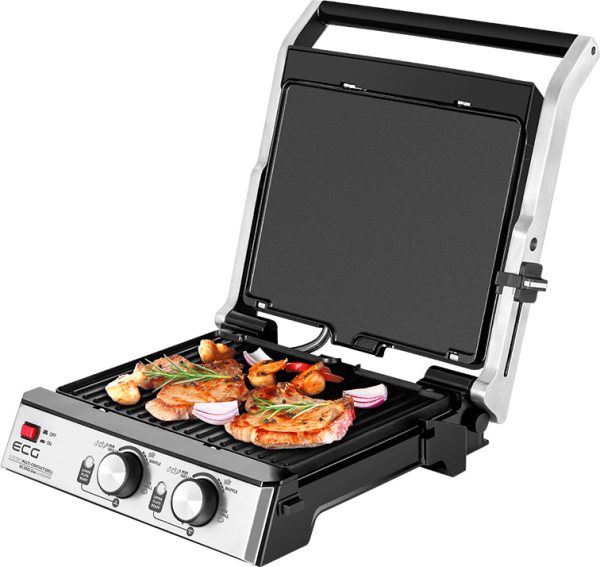 Електрогриль EСG Duo Grill and Waffle KG-2033 2000 Вт Електрогриль EСG Duo Grill and Waffle KG-2033 2000 Вт