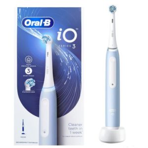 Електрична зубна щітка Oral-B Braun Blue iO 3 iOG3-1A6-0 голуба Електрична зубна щітка Oral-B Braun Blue iO 3 iOG3-1A6-0 голуба