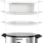 Пароварка електрична Ardesto STC-K1S 800 Вт срібляста