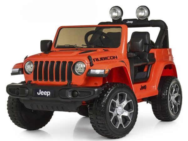 Електромобіль дитячий Bambi Jeep M-4176EBLR-7 помаранчевий Електромобіль дитячий Bambi Jeep M-4176EBLR-7 помаранчевий