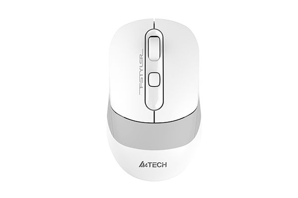 Миша комп'ютерна бездротова A4Tech Fstyler FB10C Grayish White біла Миша комп'ютерна бездротова A4Tech Fstyler FB10C Grayish White біла