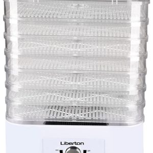 Сушарка для овочів та фруктів Liberton LFD-5526P 520 Вт Сушарка для овочів та фруктів Liberton LFD-5526P 520 Вт