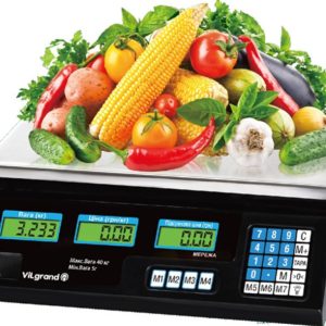 Ваги торгові 40кг Vilgrand VES-6V-40 Ваги торгові 40кг Vilgrand VES-6V-40
