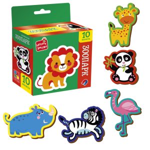 Гра розвиваюча магнітна Vladi Toys Зоопарк VT3106-39 10 деталей Гра розвиваюча магнітна Vladi Toys Зоопарк VT3106-39 10 деталей