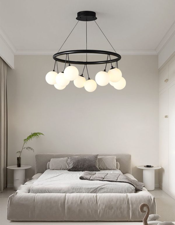 Люстра підвісна на 10 лампочок 27519 Чорний 45-160х65х65 см. Люстра підвісна на 10 лампочок 27519 Чорний 45-160х65х65 см.