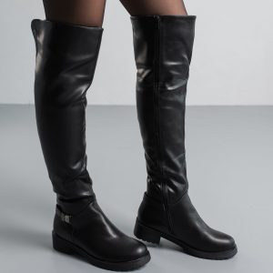 Ботфорти жіночі зимові Fashion Arabella 3855 37 розмір 24 см Чорний Ботфорти жіночі зимові Fashion Arabella 3855 37 розмір 24 см Чорний