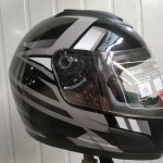 Мотошолом FORTE BLD-626-143692 S чорний із сірим