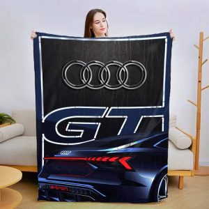 Плед 3D Audi GT 13435 135х160 см Плед 3D Audi GT 13435 135х160 см