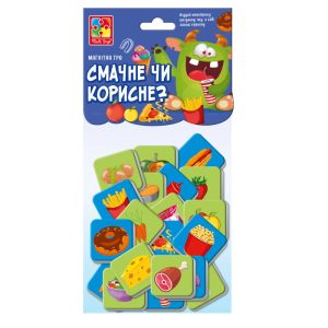 Гра розвиваюча магнітна Vladi Toys Смачне або корисне VT5900-06 24 деталі Гра розвиваюча магнітна Vladi Toys Смачне або корисне VT5900-06 24 деталі