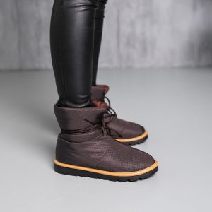 Черевики дутики жіночі Fashion Jigsaw 3883 37 розмір 24 см Коричневий Черевики дутики жіночі Fashion Jigsaw 3883 37 розмір 24 см Коричневий