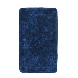 Килимок у ванну Arya Damaks AR-A107217-Dark-Blue 120х70 см синій
