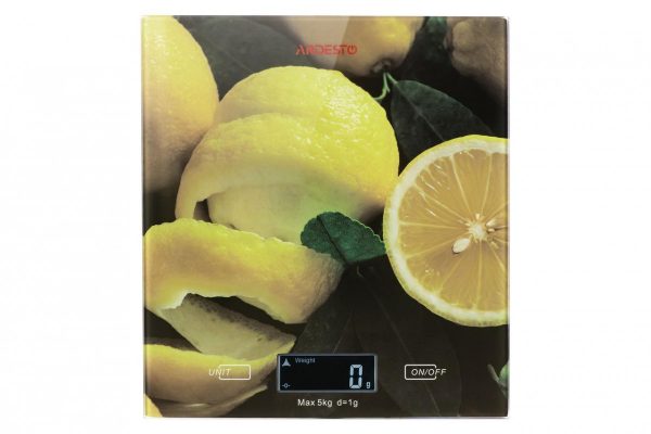 Ваги кухонні Ardesto SСK-893-lemon 5 кг