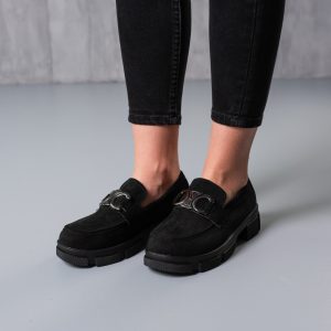 Броги жіночі Fashion Kingdom 3750 41 розмір 26 см Чорний Броги жіночі Fashion Kingdom 3750 41 розмір 26 см Чорний