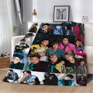 Плед 3D BTS №2 11612 160х200 см Плед 3D BTS №2 11612 160х200 см