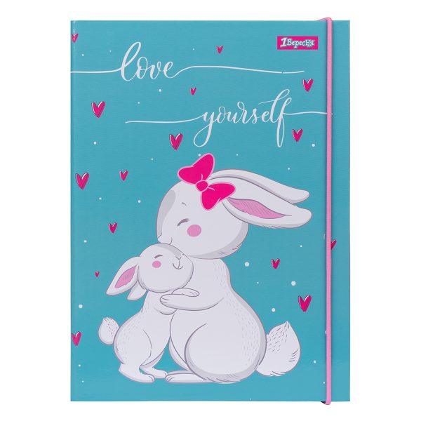 Папка для зошитів 1 Вересня Bunny 491834 24х18х3 см