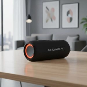 Колонка портативна Bluetooth Grunhelm GW-01 BLK чорна Колонка портативна Bluetooth Grunhelm GW-01 BLK чорна