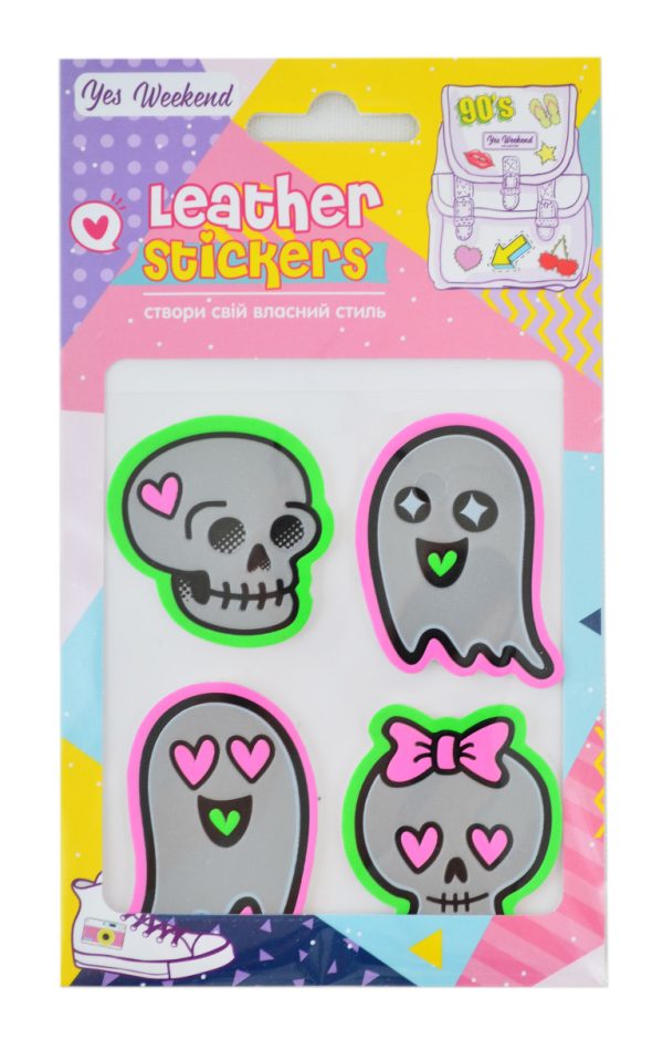 Набір наклейок YES Leather stikers Ghost 531632 Набір наклейок YES Leather stikers Ghost 531632