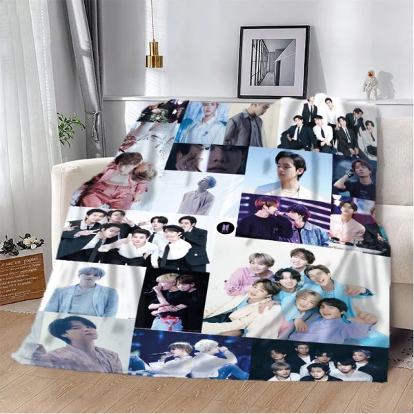 Плед 3D BTS 10603 135х160 см Плед 3D BTS 10603 135х160 см