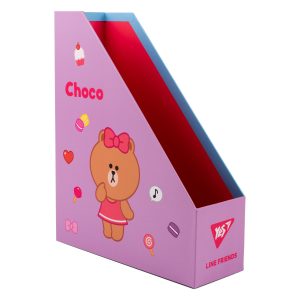 Лоток для документів вертикальний YES Line Friends 450105 8х25х32 см