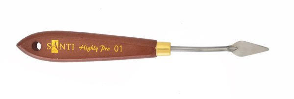 Мастихін металевий Santi HP-01 310802 2,7 см Мастихін металевий Santi HP-01 310802 2,7 см