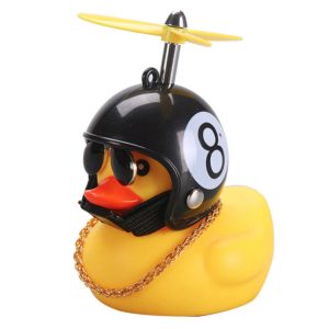 Автомобільна качка з шоломом і кріпленням Funny Ducks Black Number 8 5180 Автомобільна качка з шоломом і кріпленням Funny Ducks Black Number 8 5180