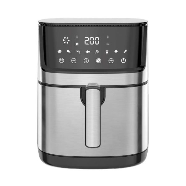 Аерогриль мультипіч на 2 тену Rotex Up&DownFry ROM-770-XL 2000 Вт 7.5 л срібляста Аерогриль мультипіч на 2 тену Rotex Up&DownFry ROM-770-XL 2000 Вт 7.5 л срібляста
