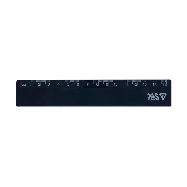 Лінійка YES Fusion Shadow 370760 15 см Лінійка YES Fusion Shadow 370760 15 см