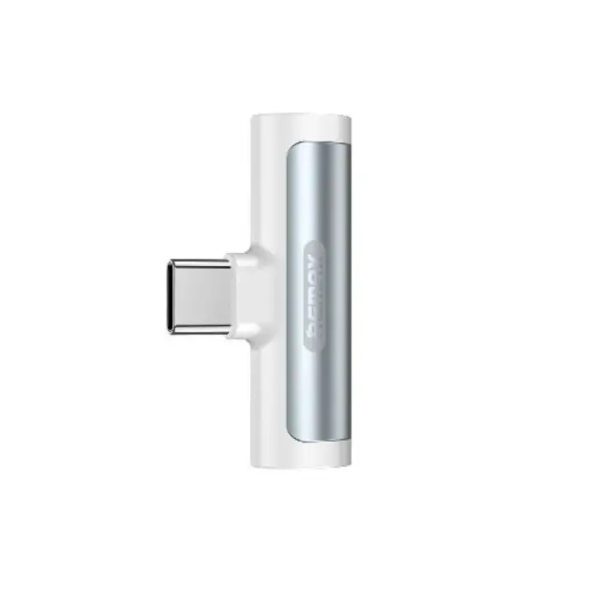 Перехідник Type-C Remax 3.5mm Jack-Type-C RL-LA03a-White білий Перехідник Type-C Remax 3.5mm Jack-Type-C RL-LA03a-White білий