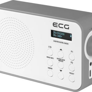 Радіоприймач EСG RD-110-DAB-White 16х5.6х9.6 см Радіоприймач EСG RD-110-DAB-White 16х5.6х9.6 см