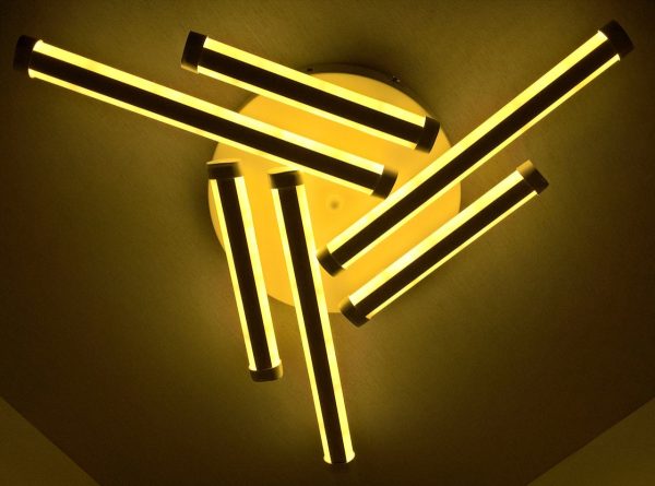 Люстра світлодіодна стельова LED світильник для квартири на стелю лед 25103 Білий 8х48х48 см. Люстра світлодіодна стельова LED світильник для квартири на стелю лед 25103 Білий 8х48х48 см.