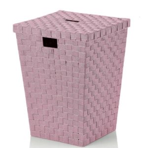 Кошик для білизни Kela Alvaro 24354 40х40х52 см суха троянда