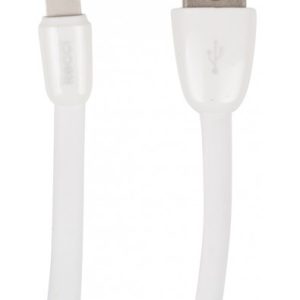Lightning кабель 1 м Jelly білий Recci RCL-S100