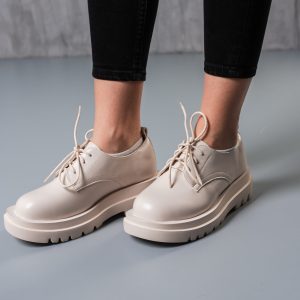 Броги жіночі Fashion Hogan 3792 38 розмір 24 см Бежевий Броги жіночі Fashion Hogan 3792 38 розмір 24 см Бежевий